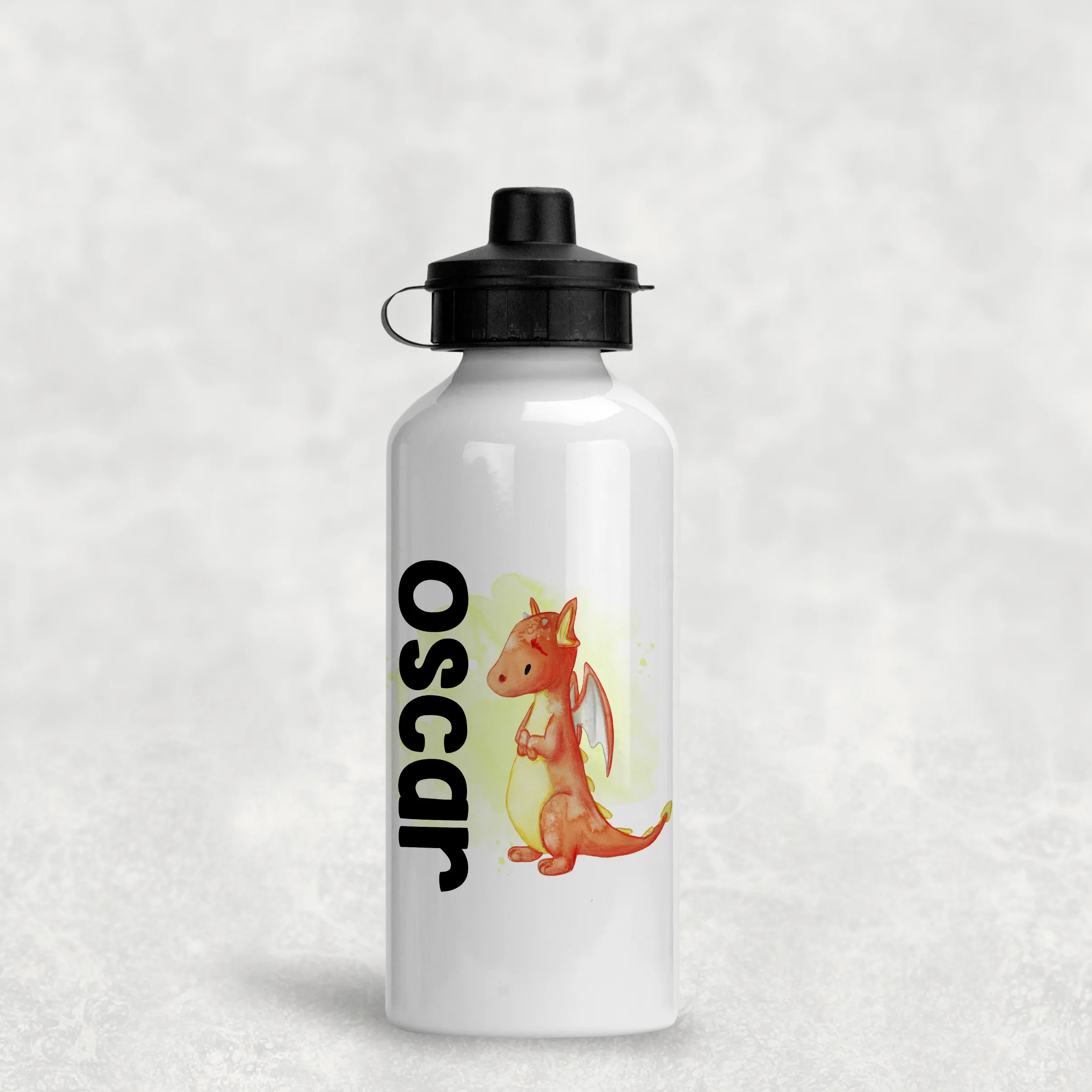 Dragon Personalised Aluminium Water Bottle 400/600ml