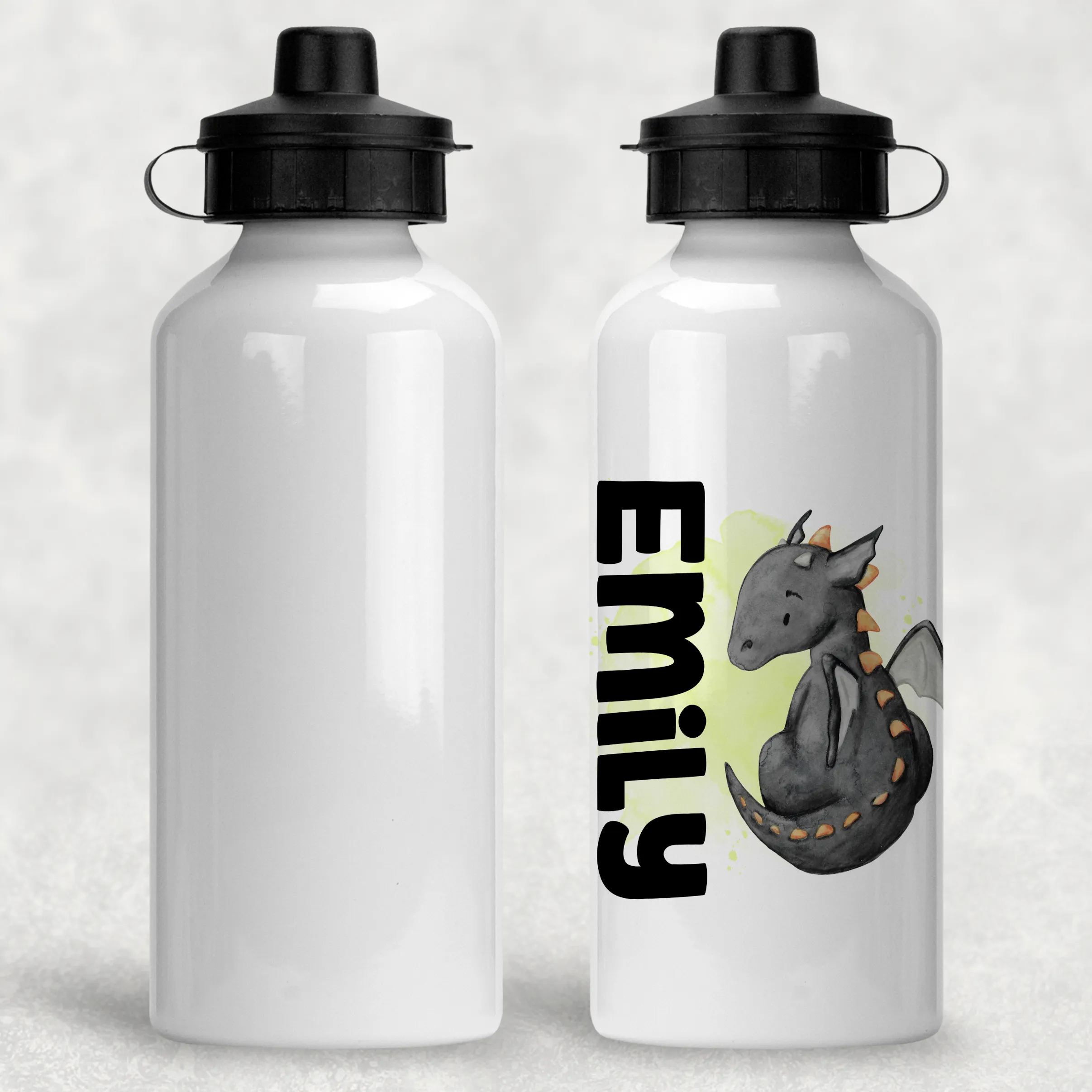 Dragon Personalised Aluminium Water Bottle 400/600ml