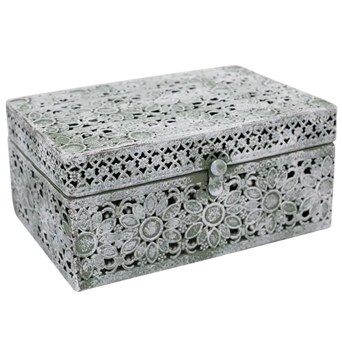 DWBH AC192 Pressed Metal Trinket Box