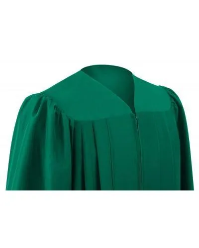 Eco-Friendly Emerald Green Bachelors Graduation Gown - College & University