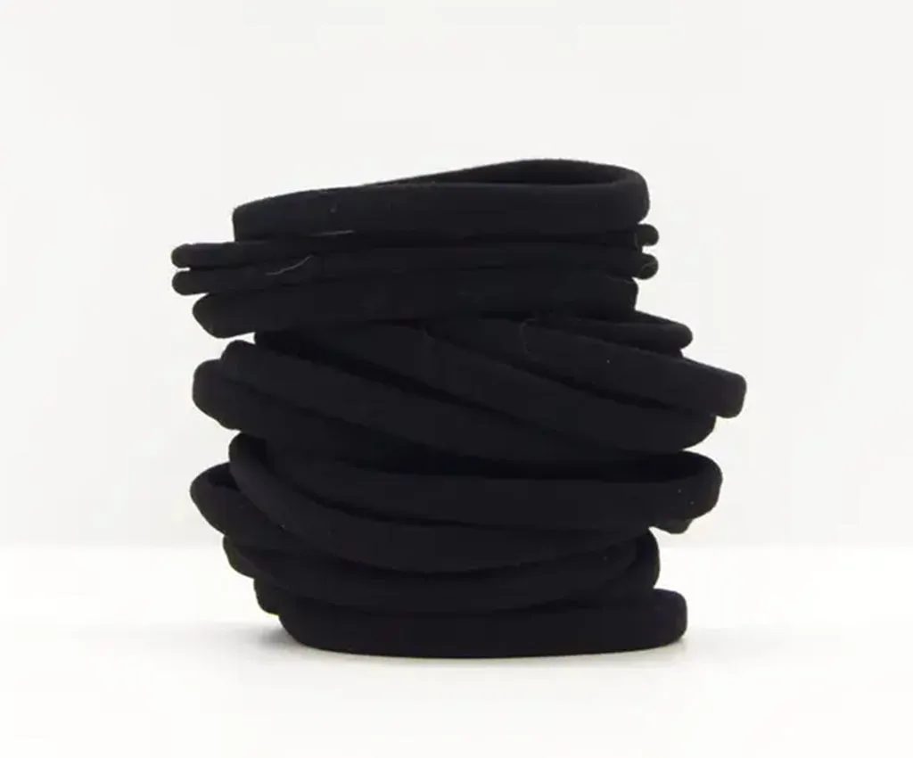 Eco-Friendly Nylon Elastics - Black