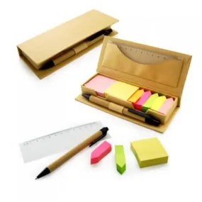 Eco Friendly Post-It Pad With Ruler And Pen