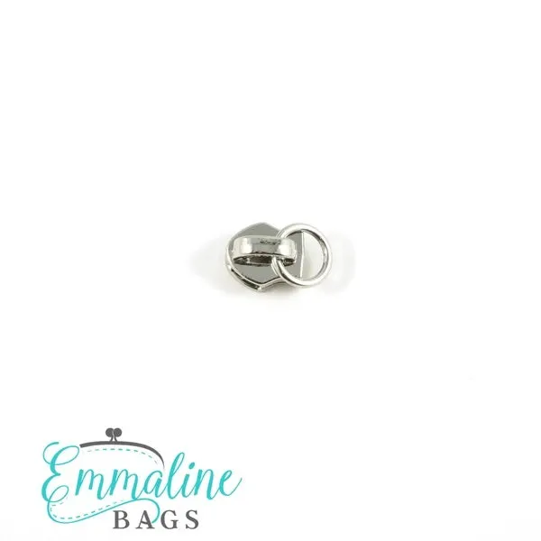 Emmaline Zipper Sliders With Ring - SIZE 3