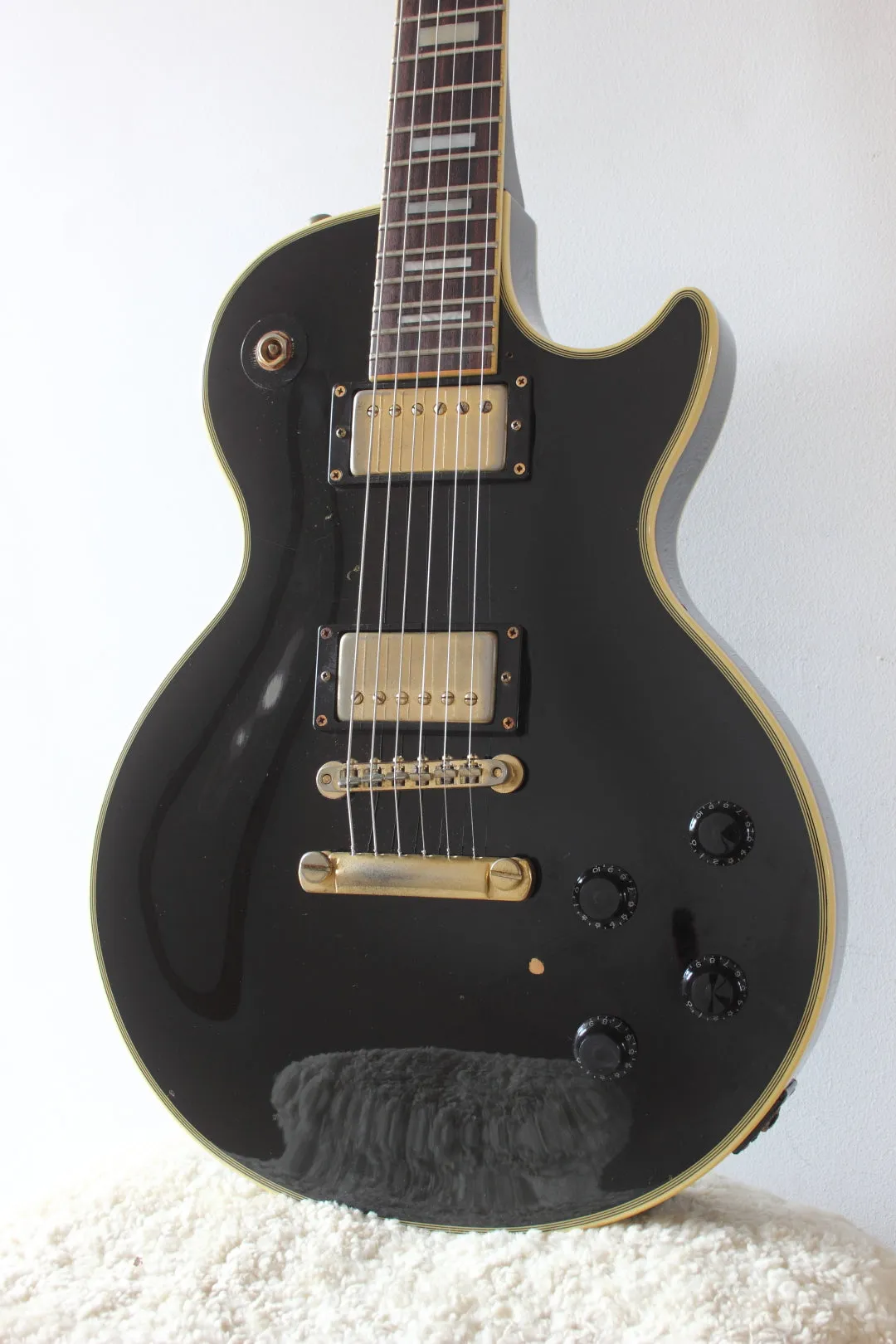 Epiphone Japan Les Paul Custom Ebony 2004