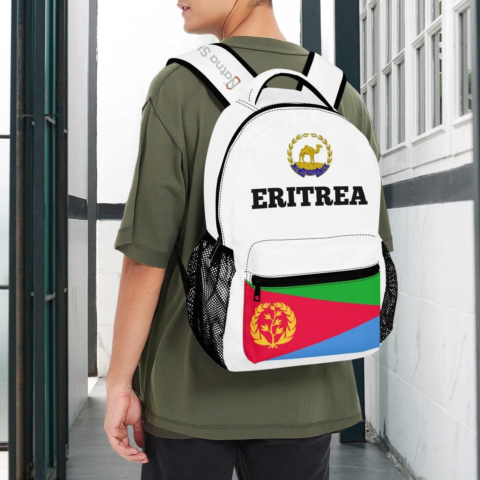 Eritrean Flag Backpack-Large