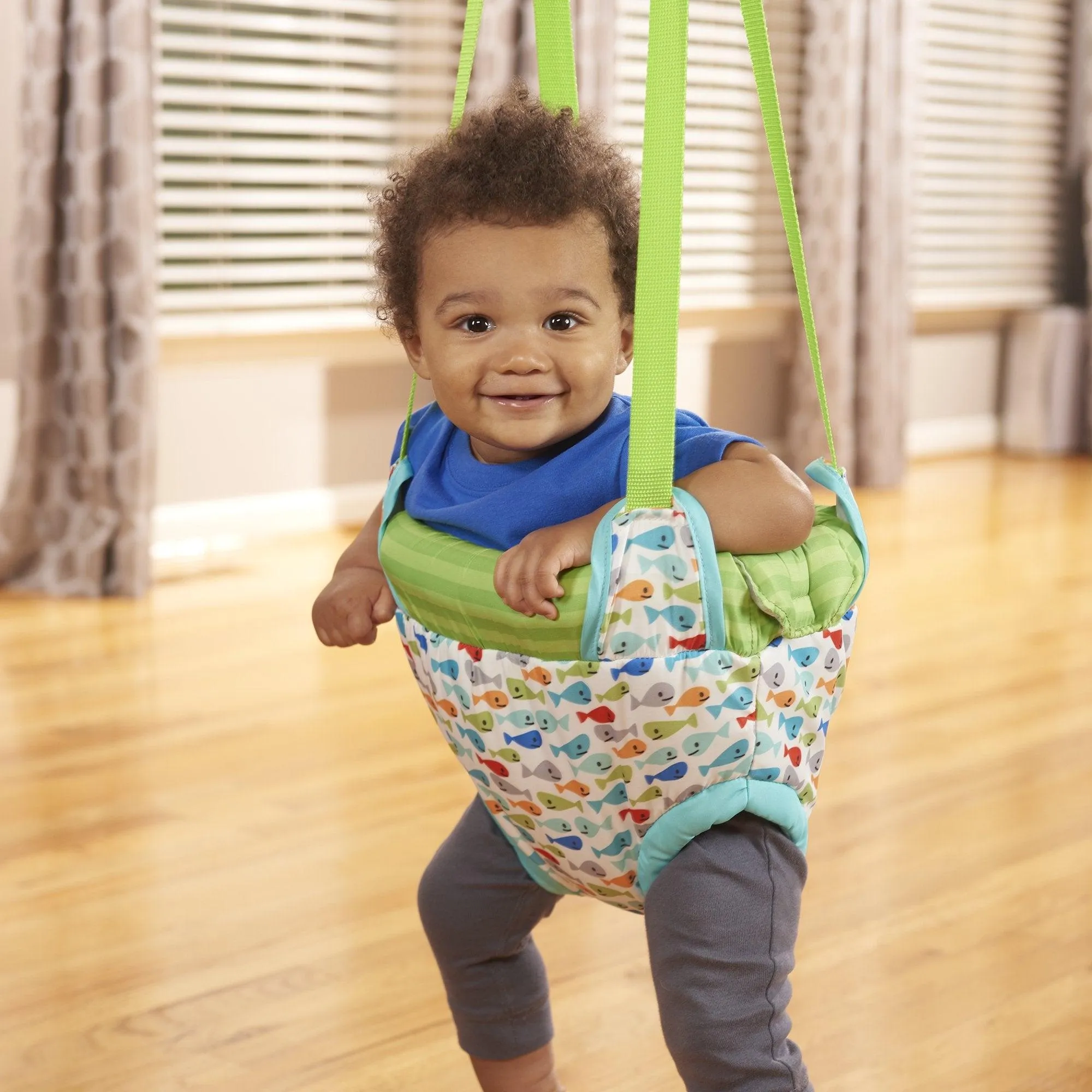 Evenflo ExerSaucer Doorway Jumper, Gone Fishing