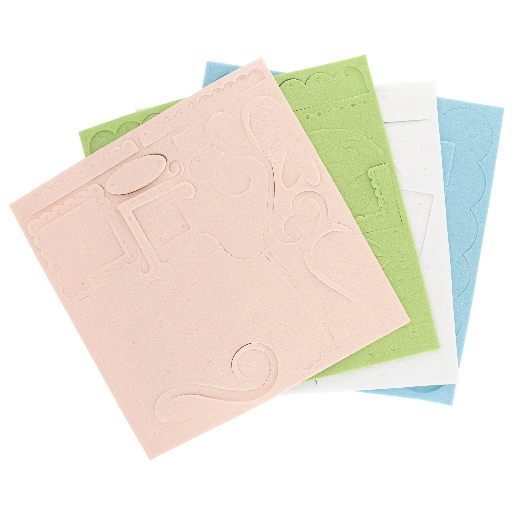 Fashion Sense Felt Shape Sheets - 4 Pack