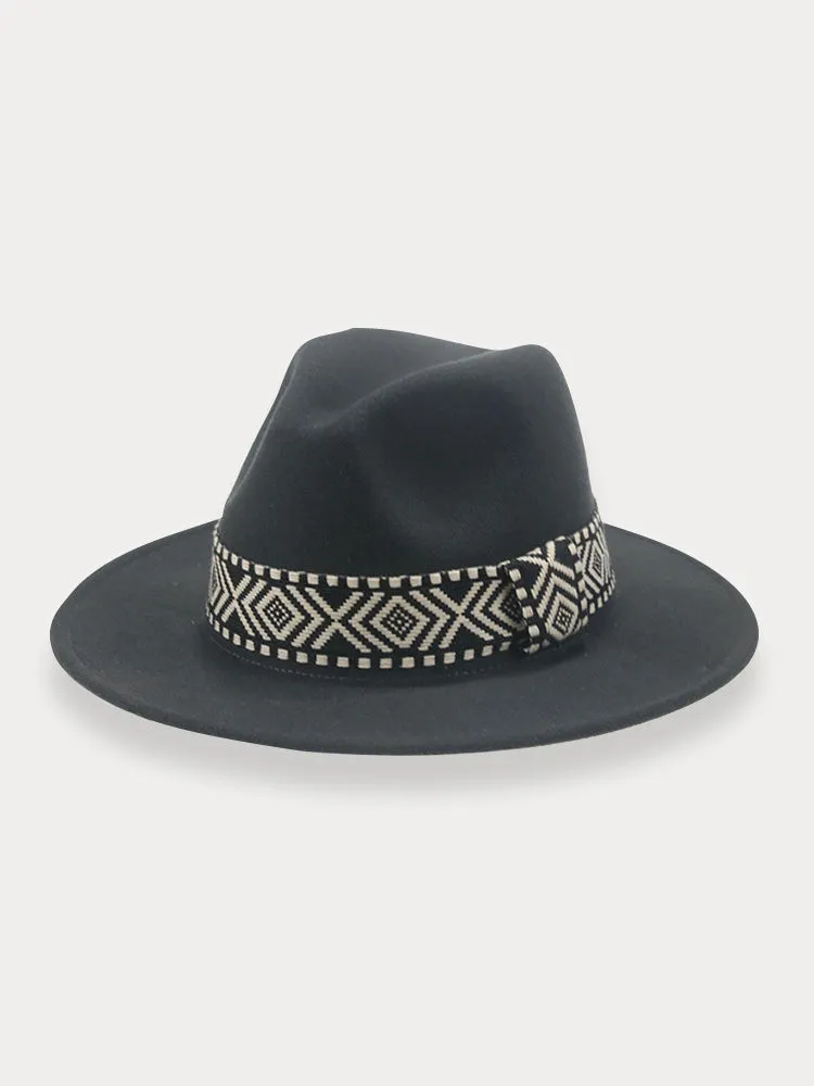 Fedora Hat with Band