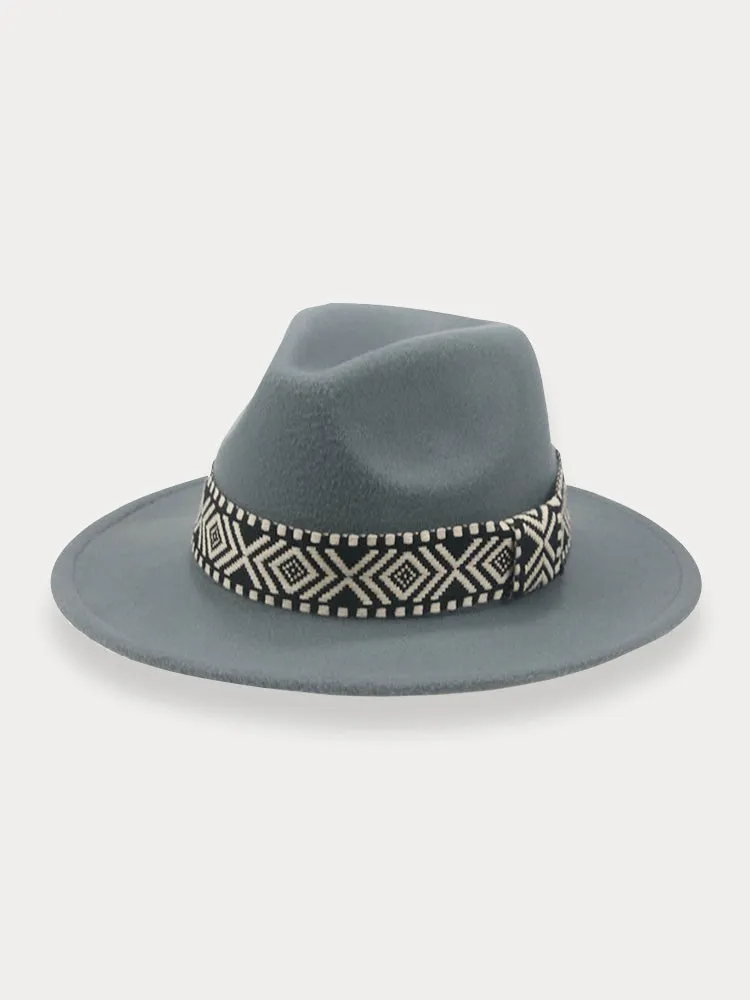 Fedora Hat with Band