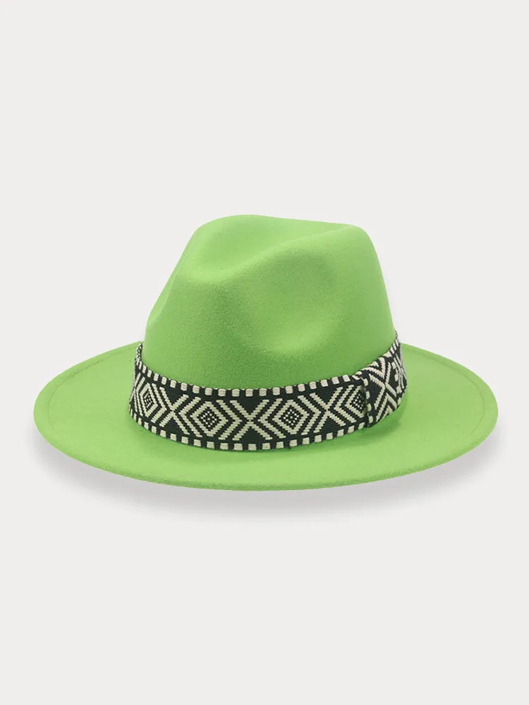 Fedora Hat with Band