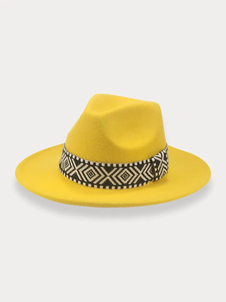 Fedora Hat with Band