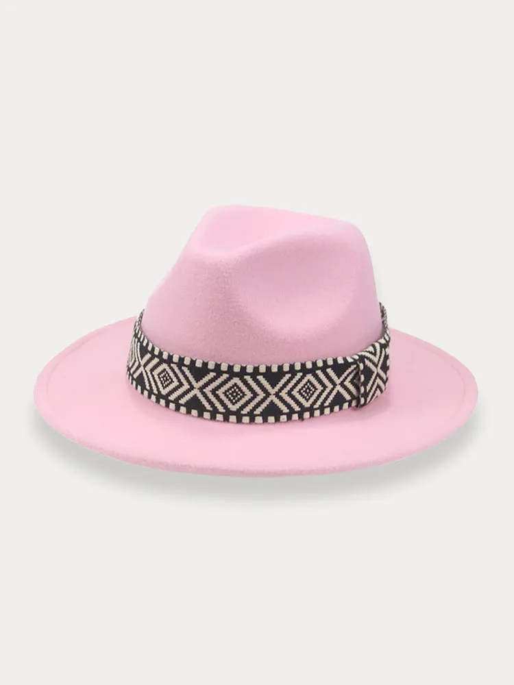 Fedora Hat with Band