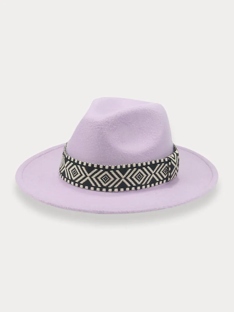 Fedora Hat with Band