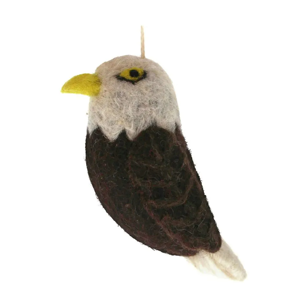 Felt American Eagle Ornament