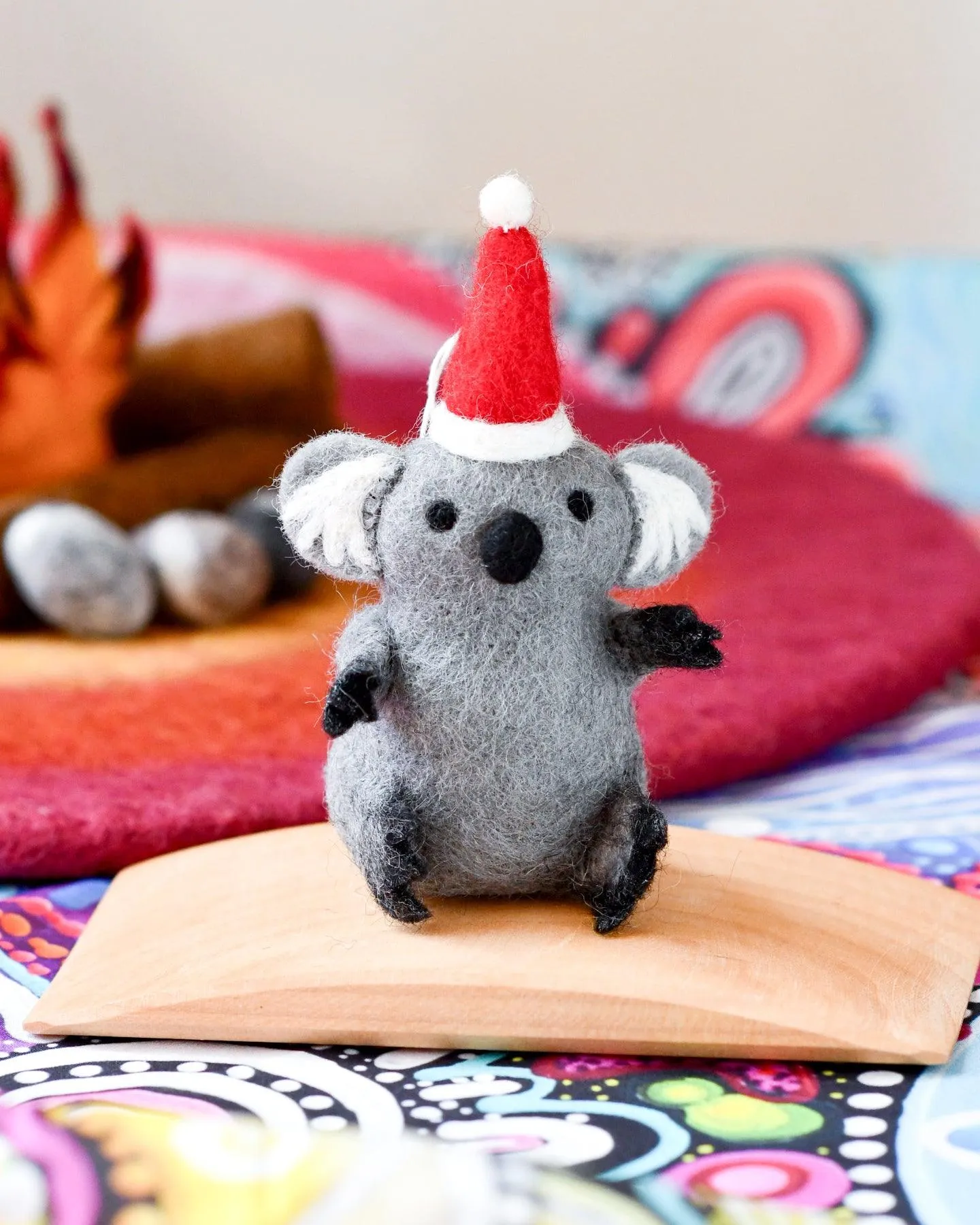 Felt Australian Koala Christmas Ornament