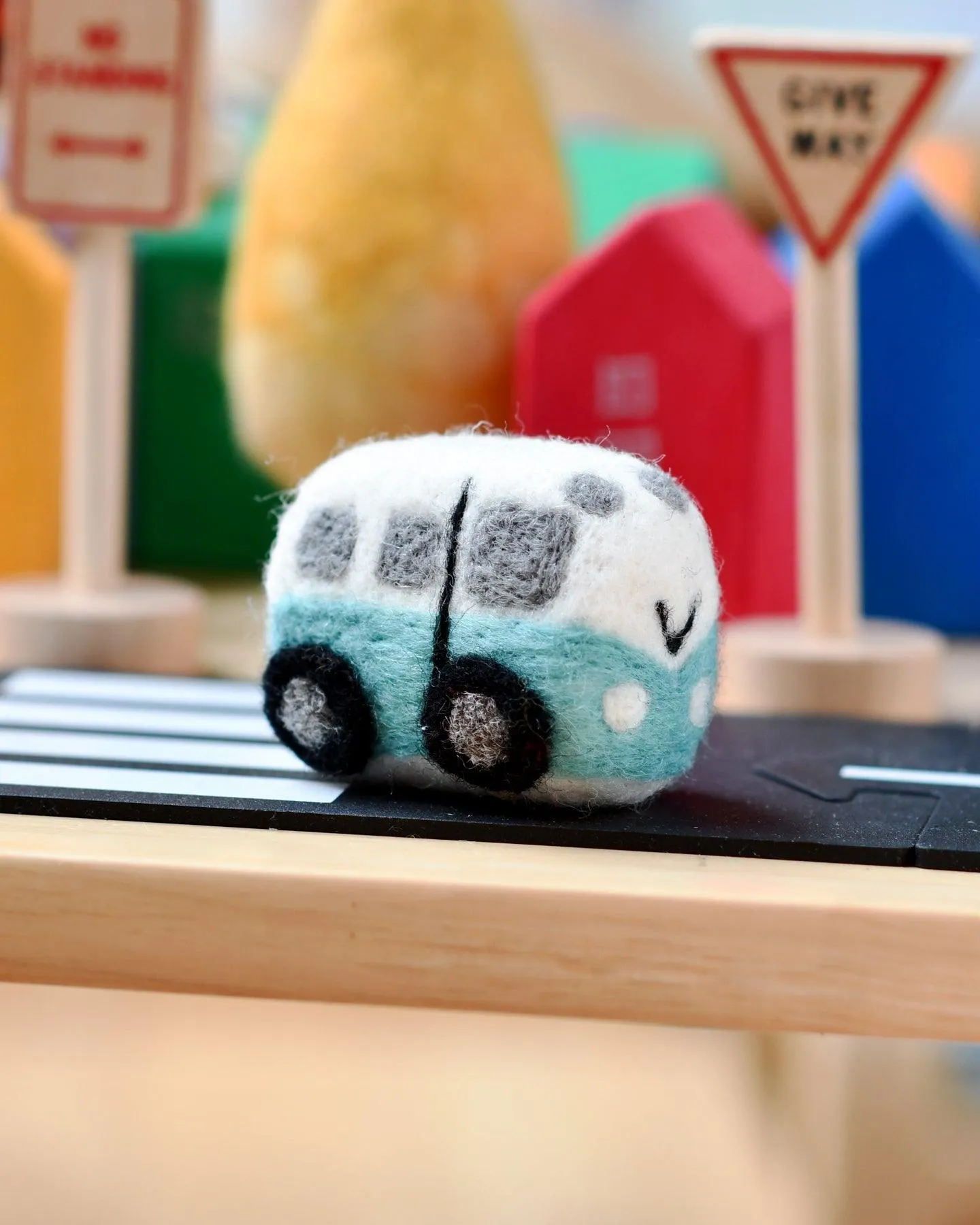 Felt Camper Van Toy