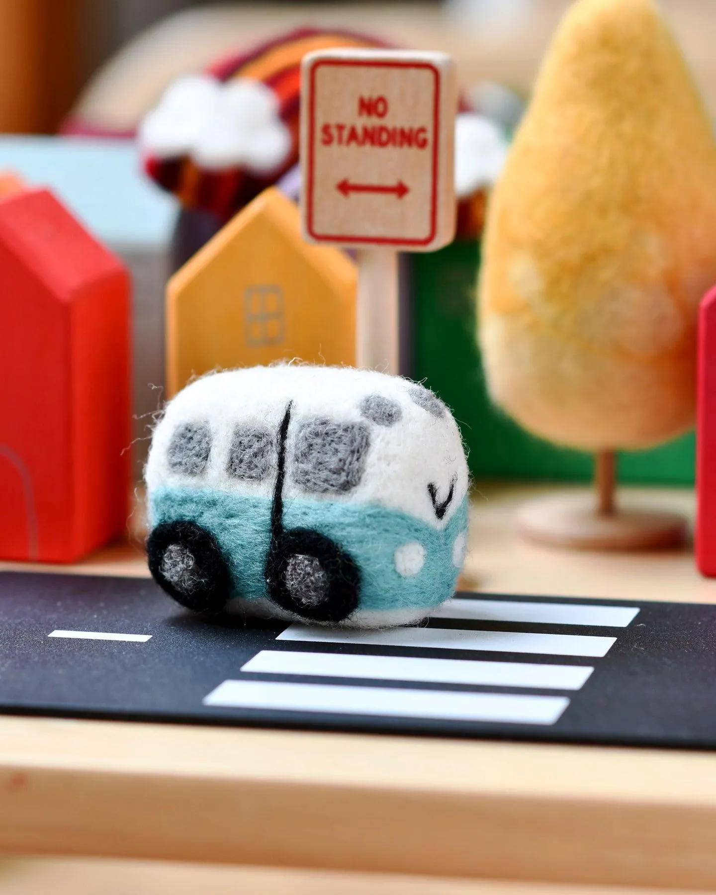 Felt Camper Van Toy