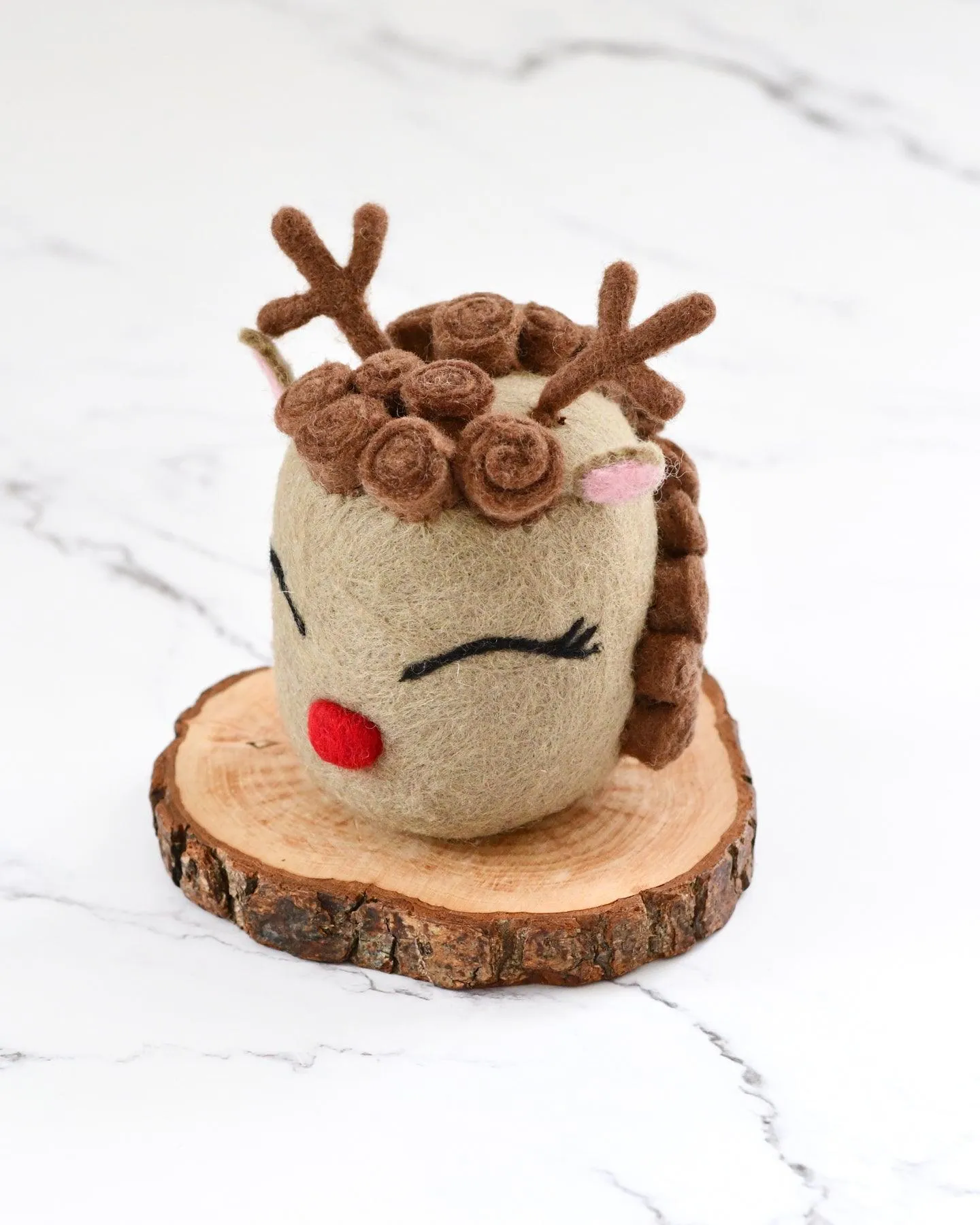 Felt Christmas Reindeer Cake