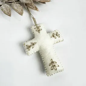 Felt Cross Ornament