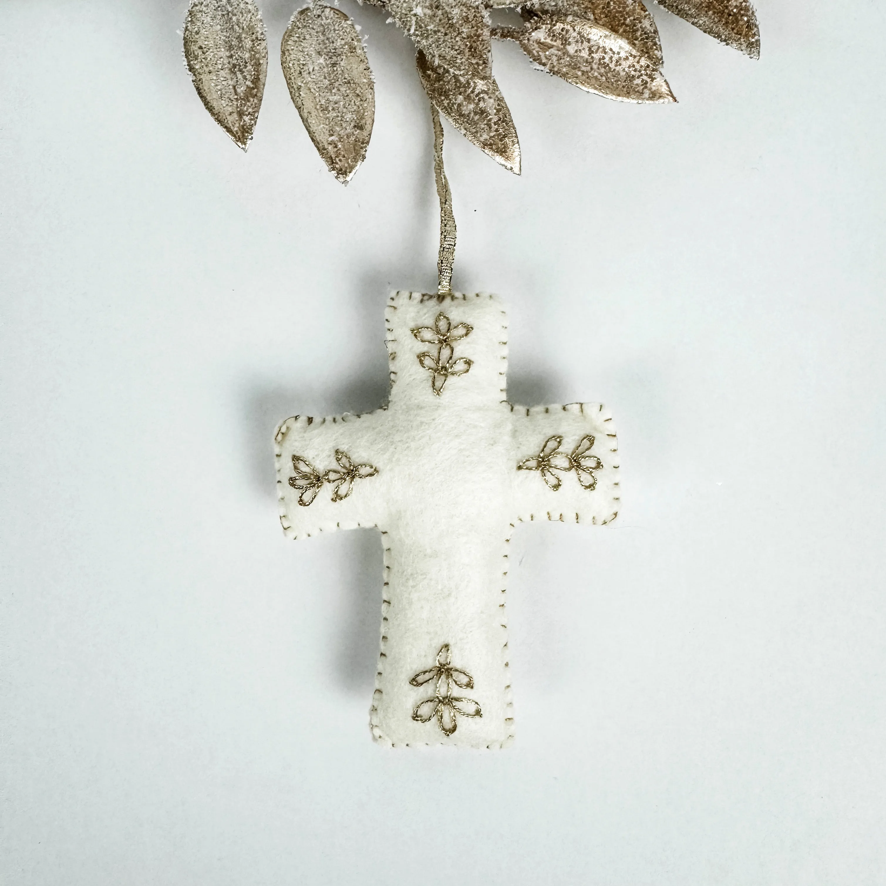 Felt Cross Ornament