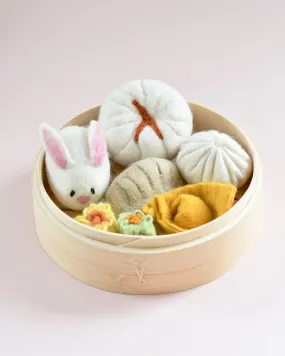 Felt Dim Sum Yum Cha Play Food Set