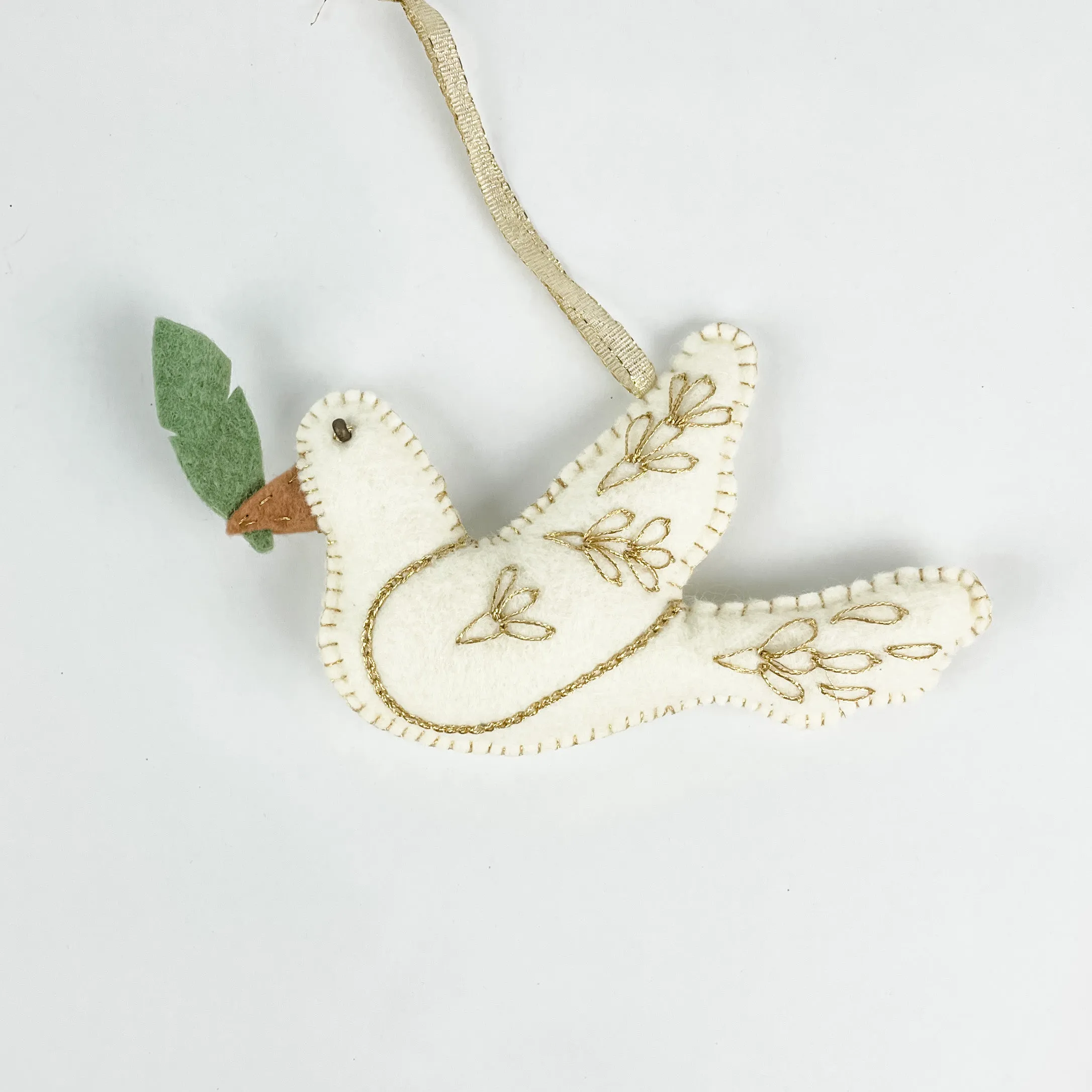 Felt Dove Ornament