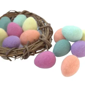 Felt Easter Eggs- Bright Spring Mix