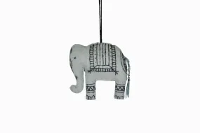 Felt elephant decoration