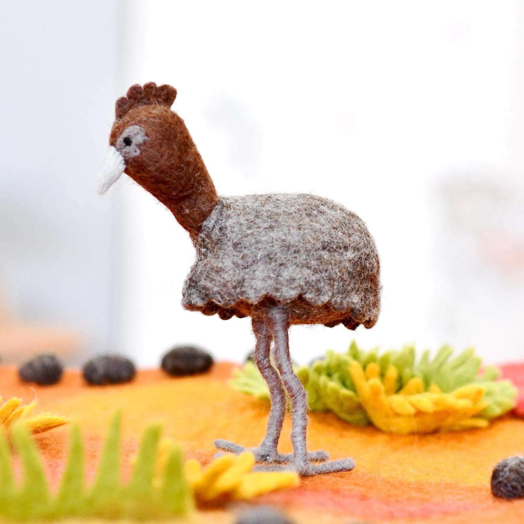 Felt Emu Toy (Australian Animal)