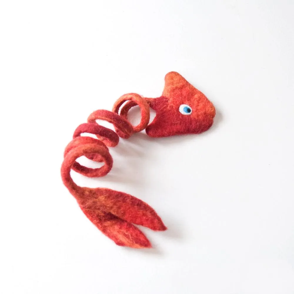 Felt Fish Toy for Cats