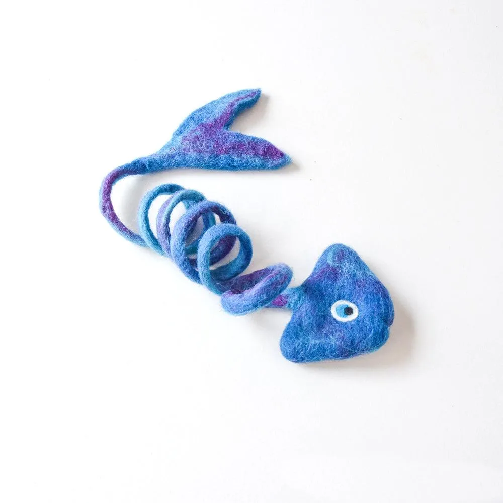 Felt Fish Toy for Cats