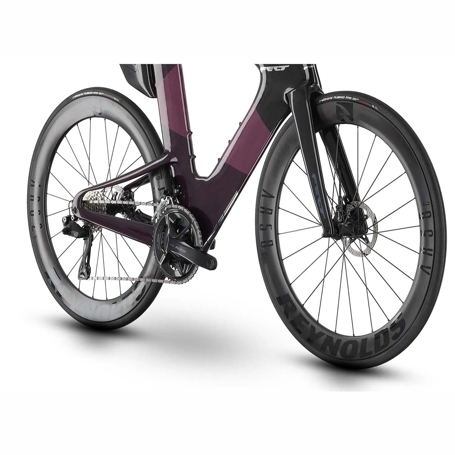 Felt IAx Advanced 105 Di2, Time Trail Bike, Gloss Astral Purple