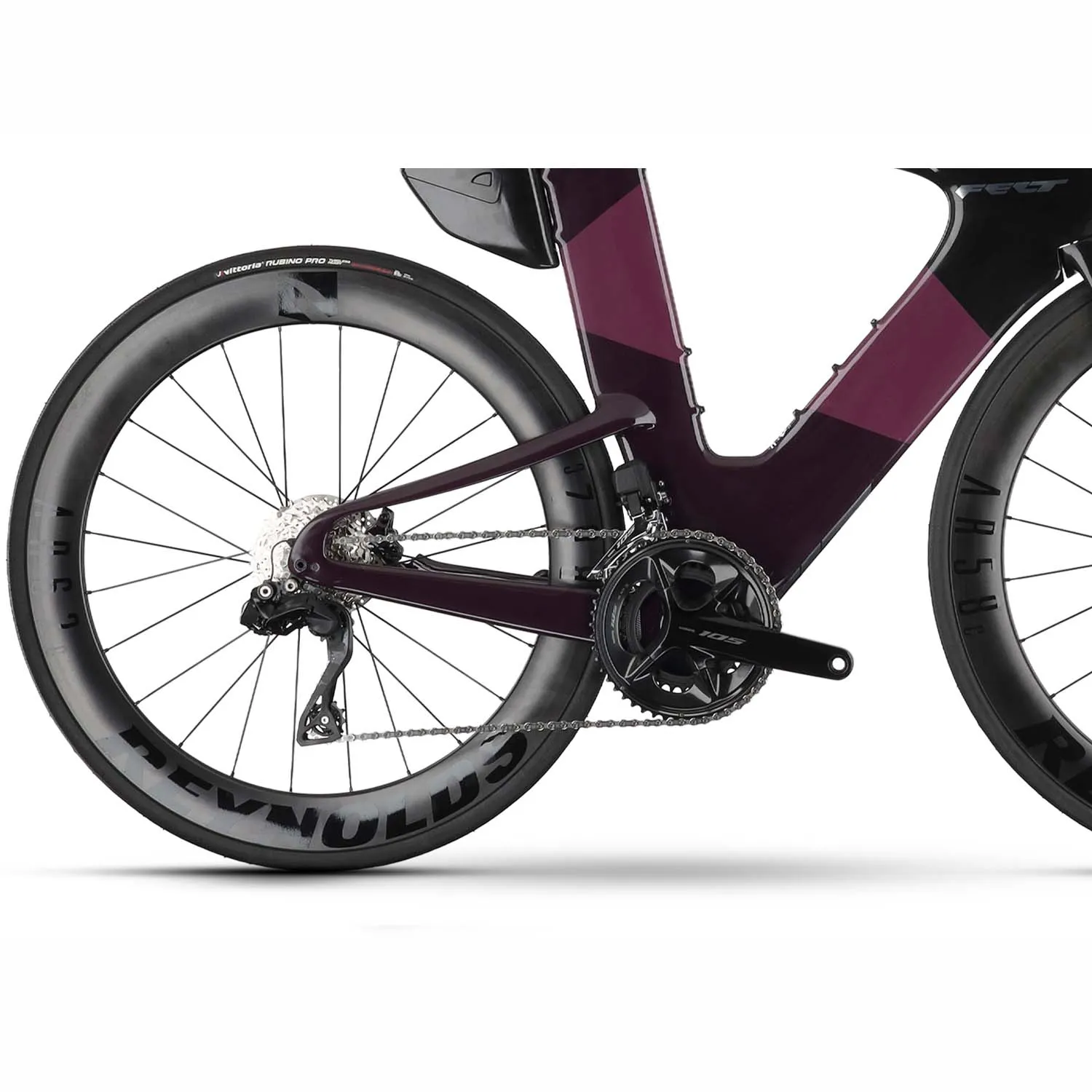 Felt IAx Advanced 105 Di2, Time Trail Bike, Gloss Astral Purple