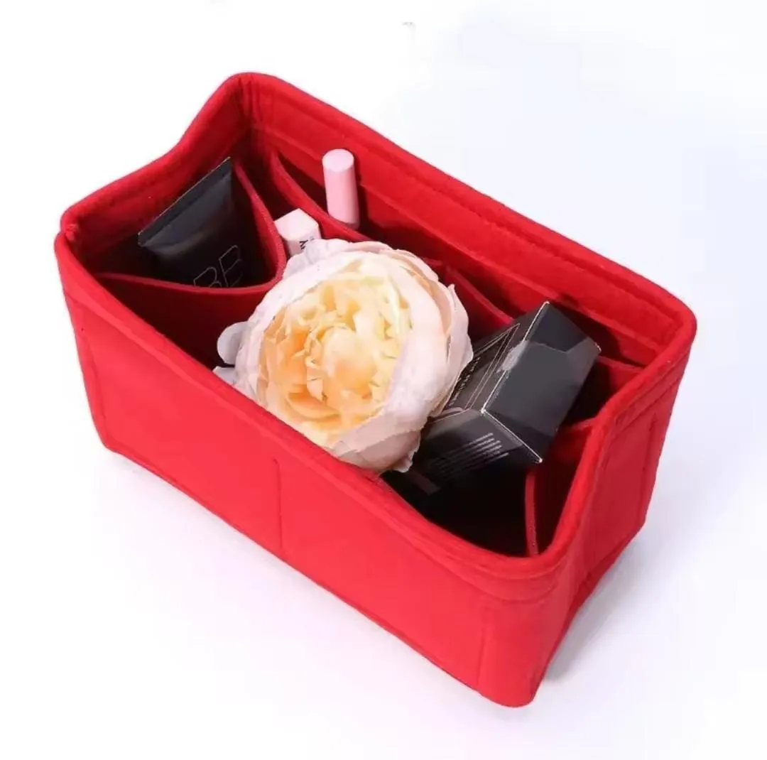 Felt Insert Makeup Handbag Portable Storage S4777700