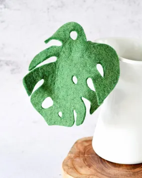 Felt Monstera Leaf