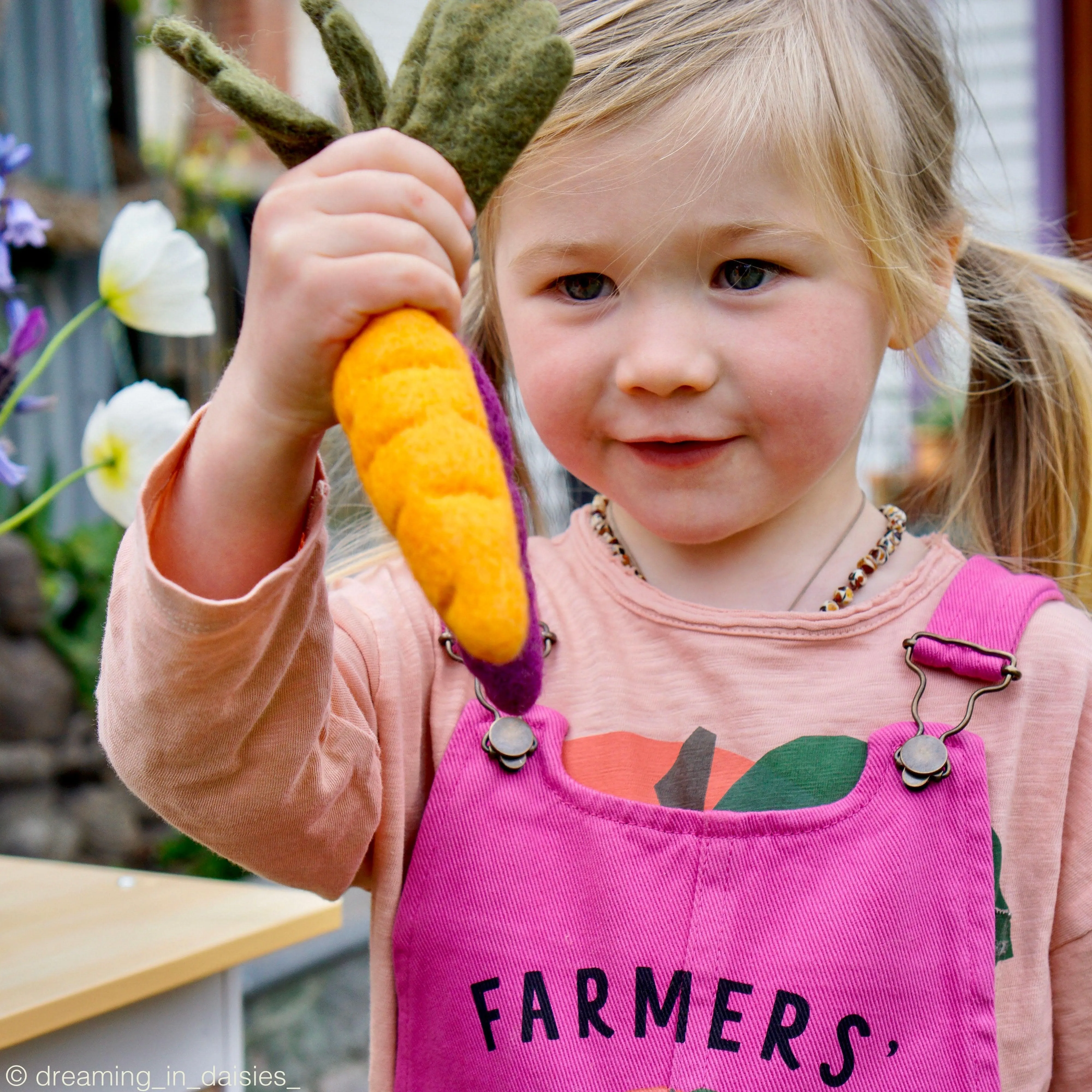 Felt Orange Carrot