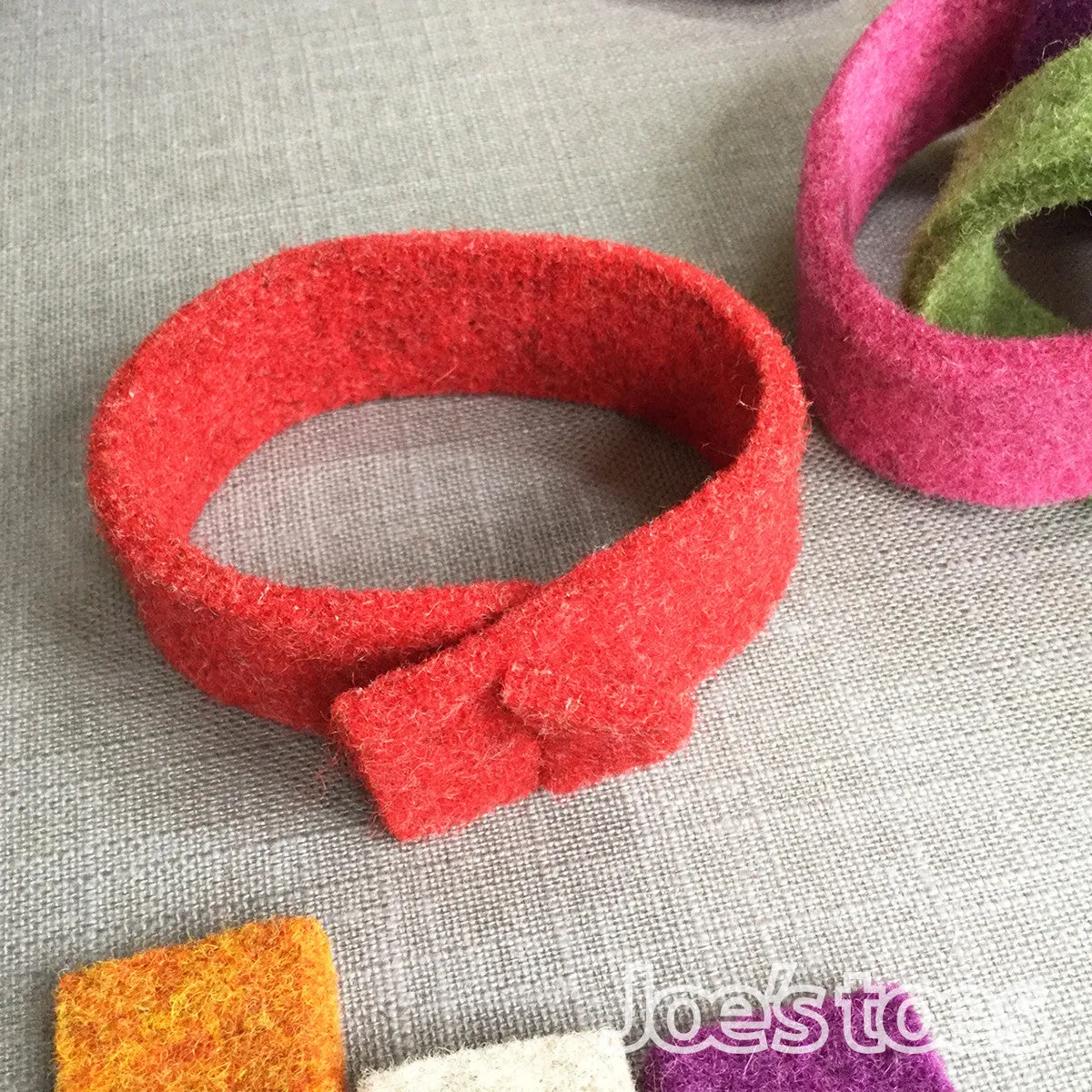 Felt "Paper" Chain Decorations - twenty pieces