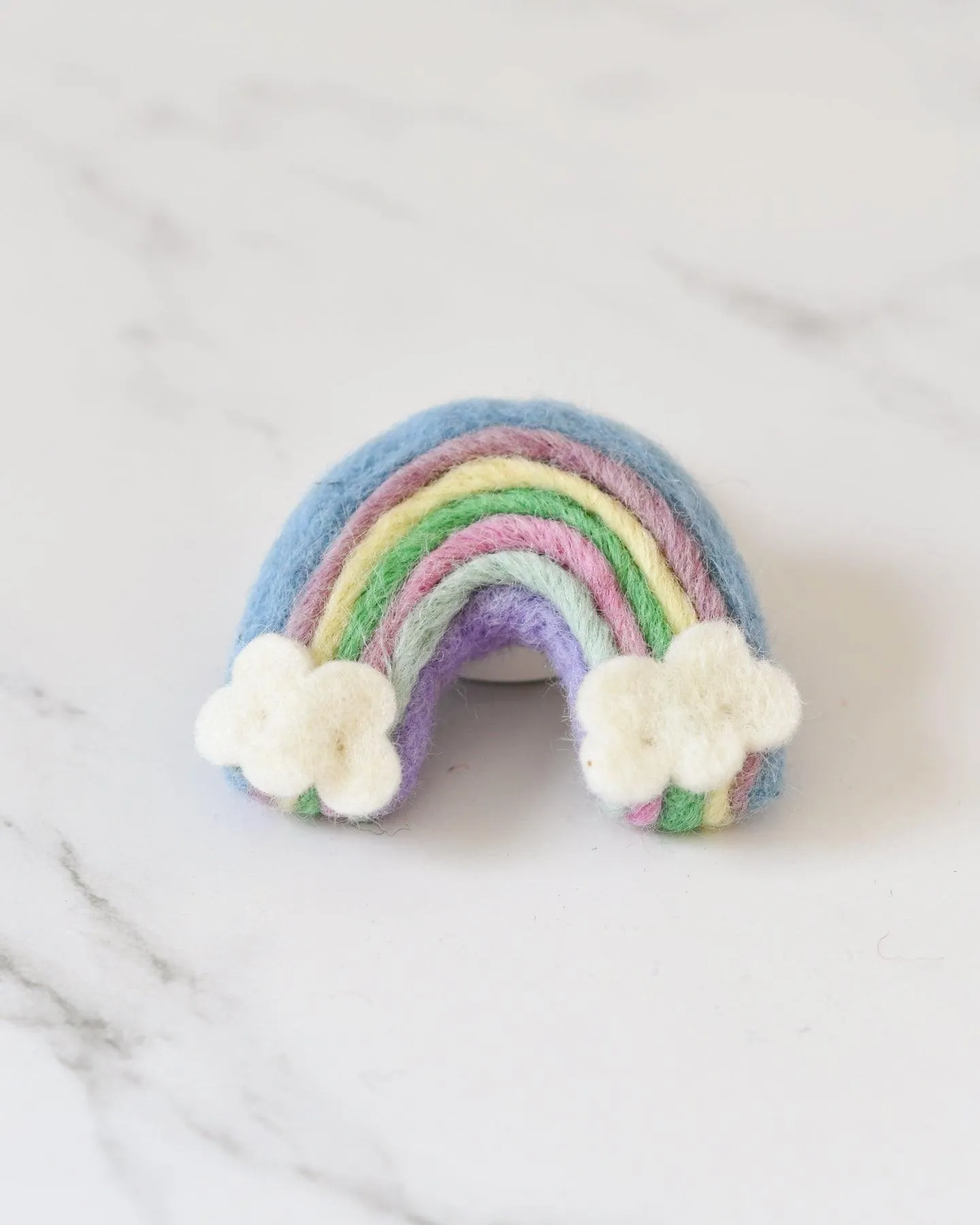 Felt Rainbows (Pastel Coloured) - 3 Rainbows