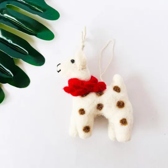 Felt Reindeer Ornaments