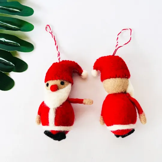 Felt Santa Claus Ornament