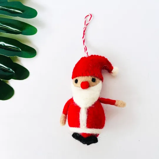 Felt Santa Claus Ornament