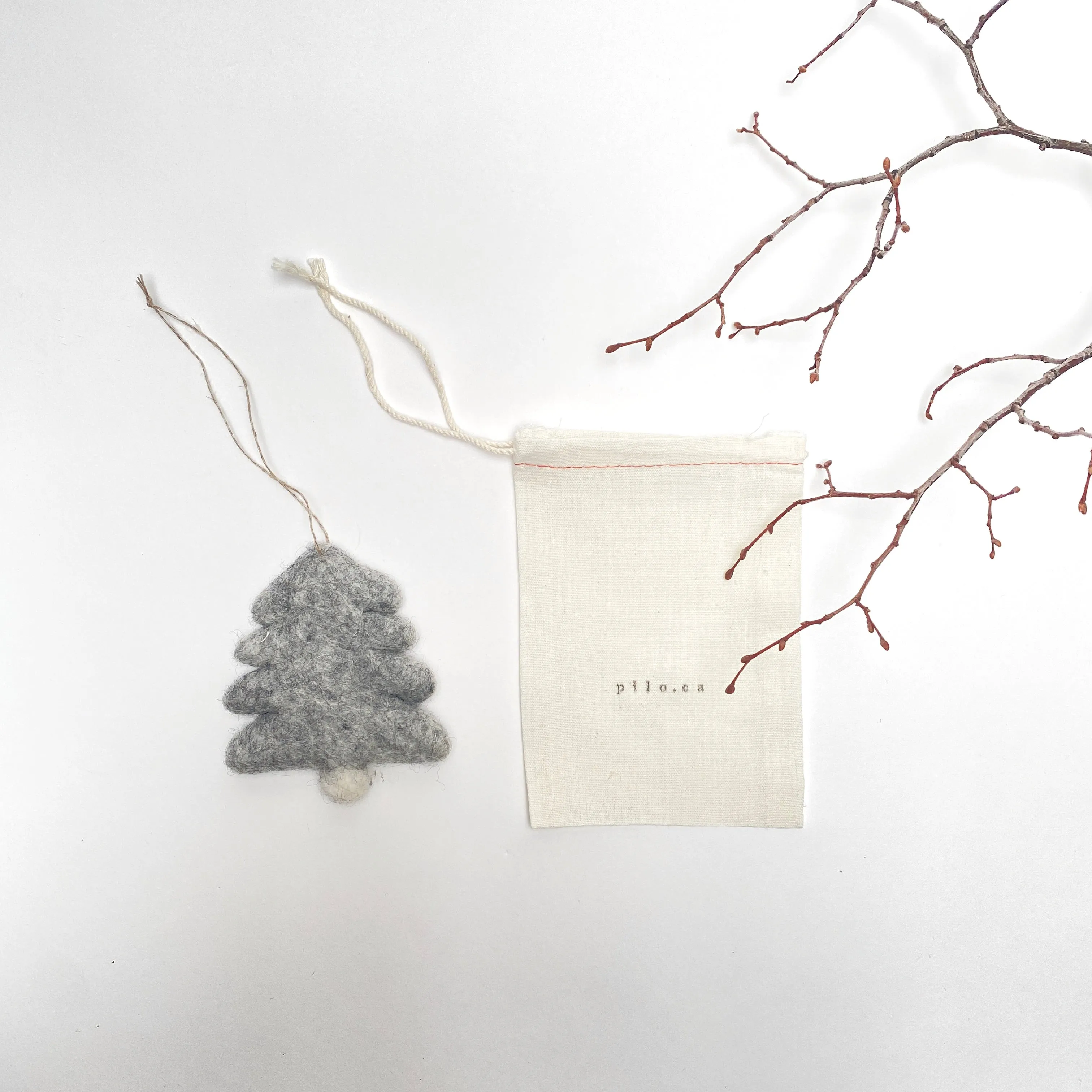 felt tree ornament