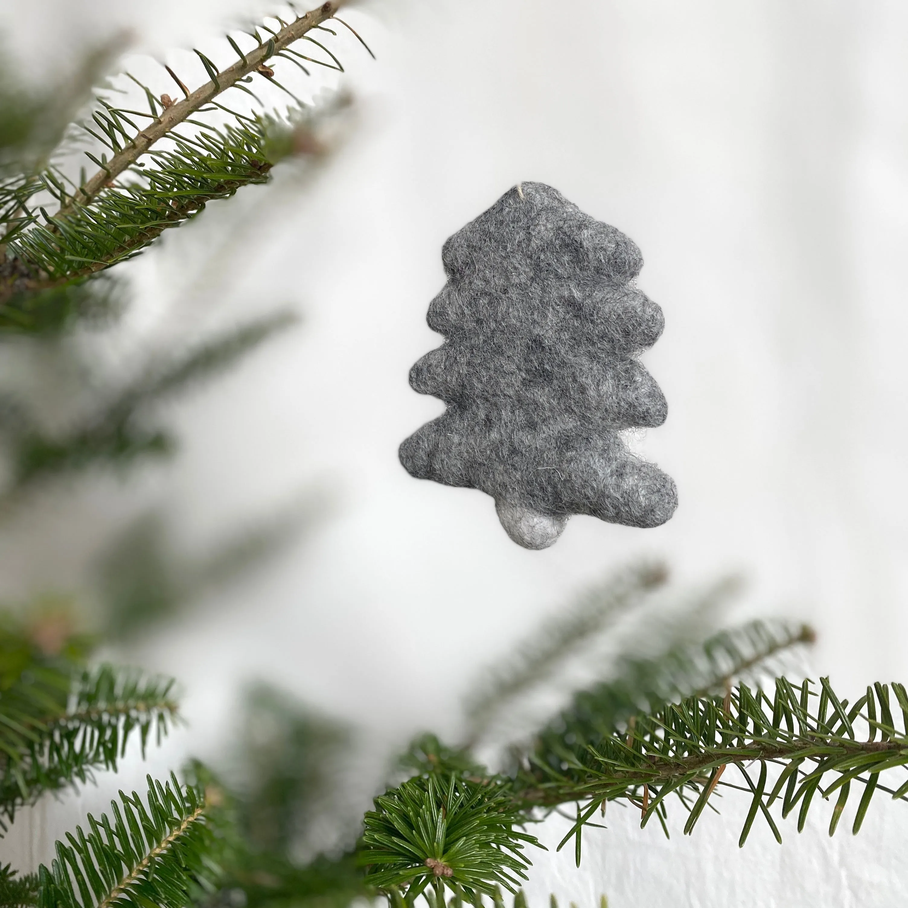 felt tree ornament