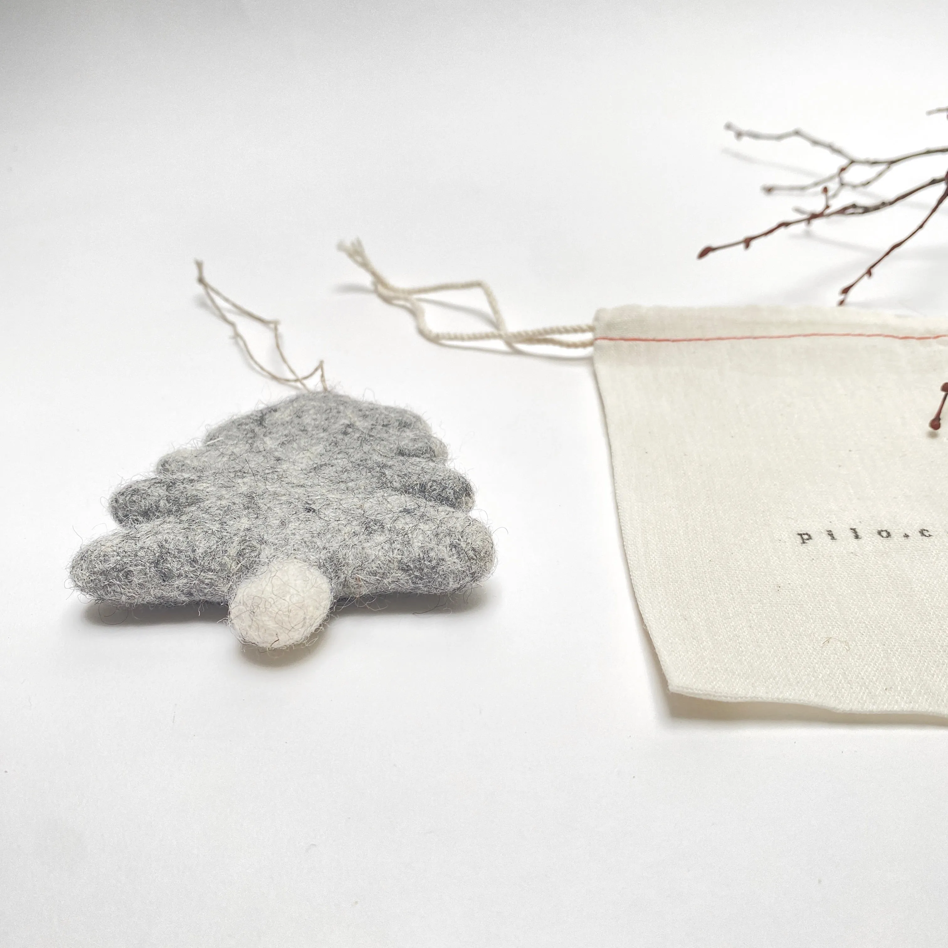 felt tree ornament