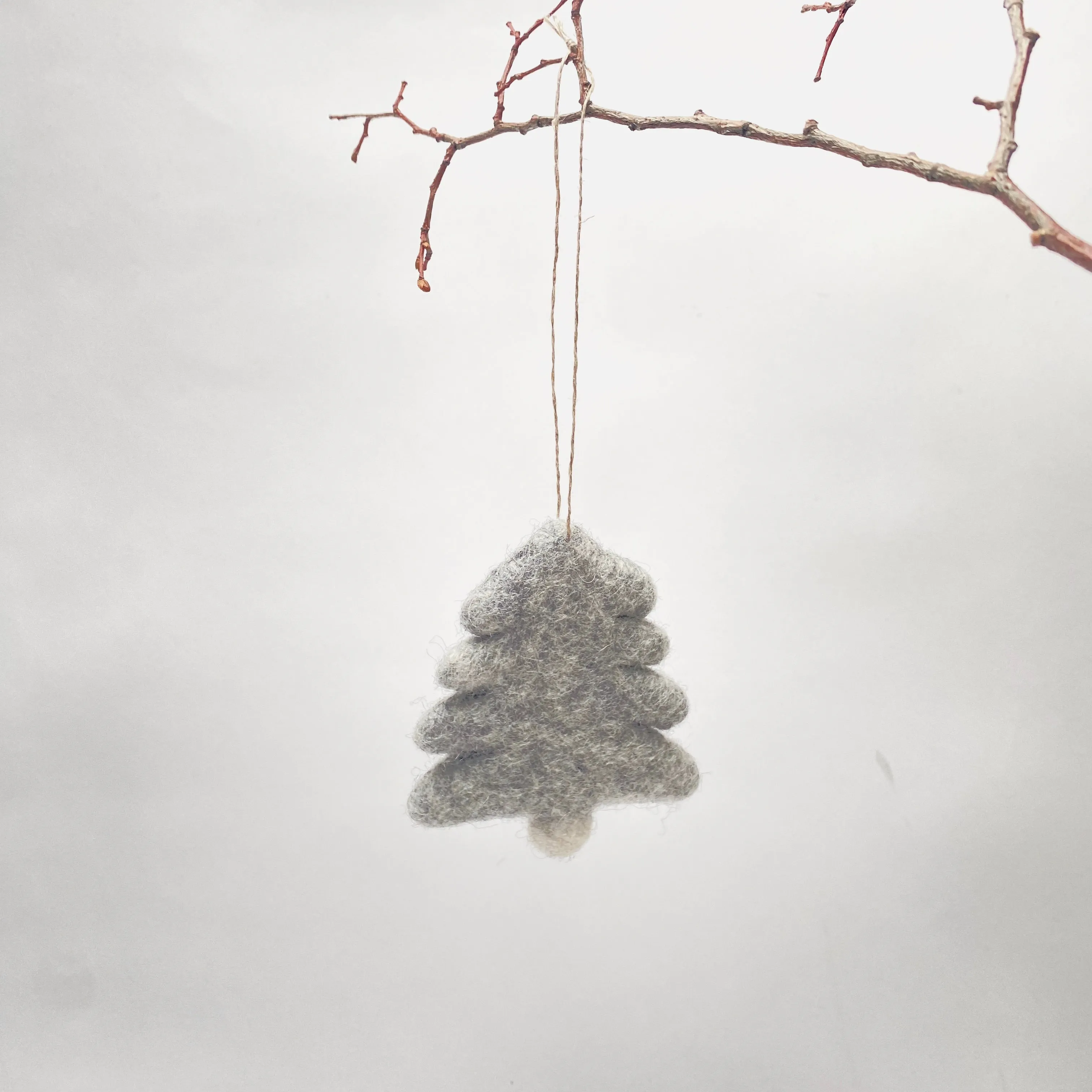 felt tree ornament