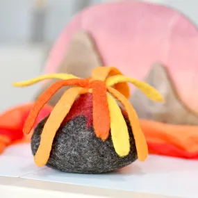 Felt Volcano Toy