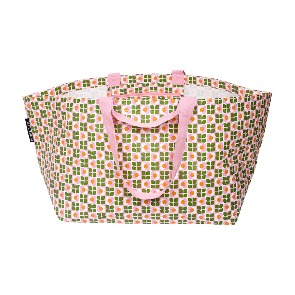 Flower Field Oversize Tote