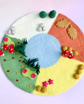 Four Seasons Play Mat Playscape (Large 80cm Diameter)