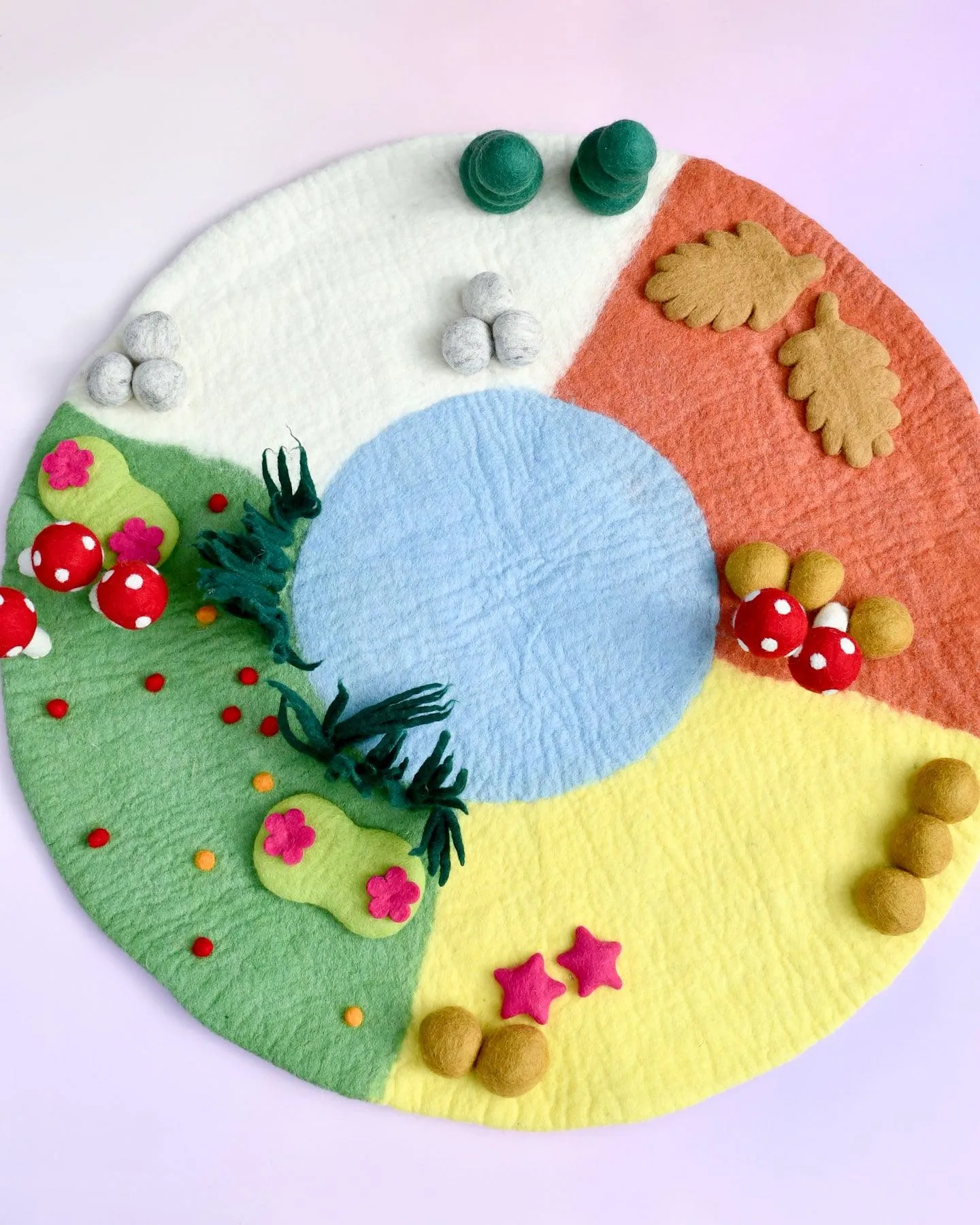 Four Seasons Play Mat Playscape (Large 80cm Diameter)