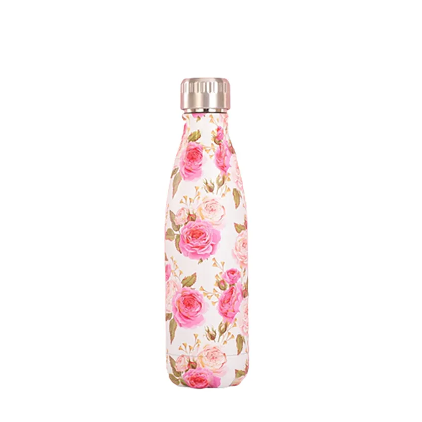 Funki Buys | Water Bottles | Floral Thermal Water Bottles 17oz